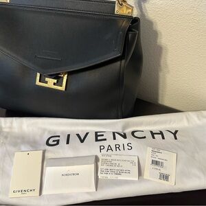 Givenchy Black and Gold Shoulder Bag